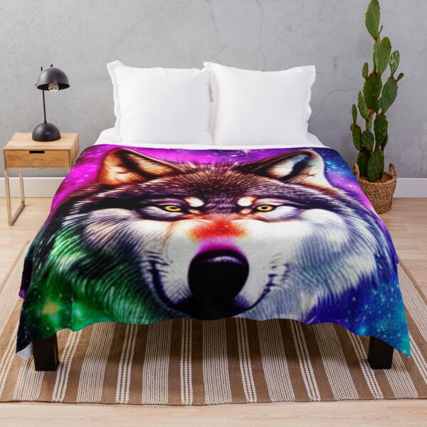 Aperçu de l'œuvre Loup Galactique 1 créée et vendue par MMwolfdogden.