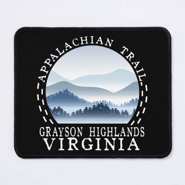 Item preview, Appalachian Trail Hikers Hiking at Grayson Highlands Virginia designed and sold by CharJens.