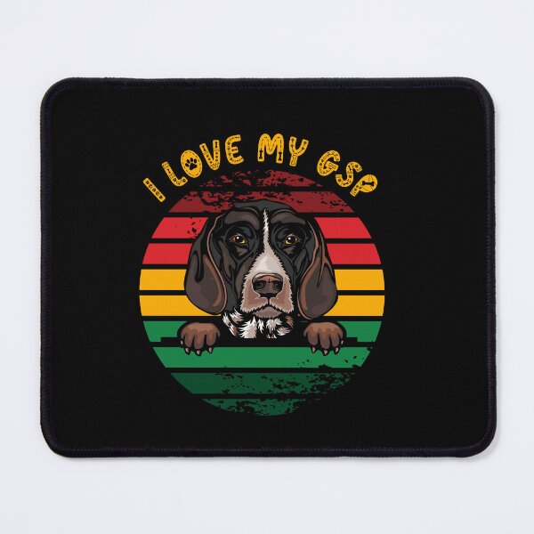 Item preview, German Short Haired Pointer | I Love my GSP| Dog Mom Dad Mama Papa designed and sold by CactusFamily.