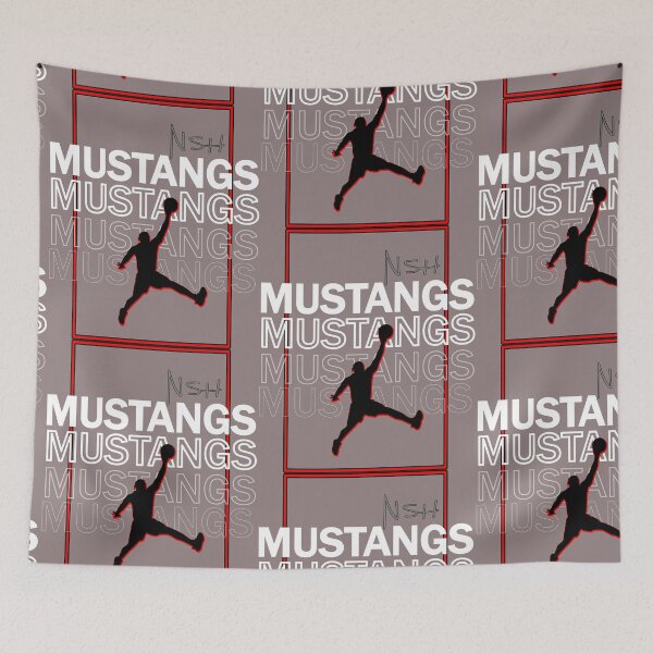 Item preview, NSH Mustangs Basketball designed and sold by TheTeamSpot.