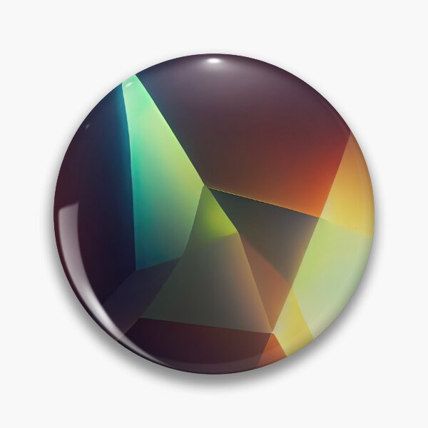Item preview, Polygonal light bounce design. Geometric and triangular contemporary lights art.  designed and sold by justinasv775.
