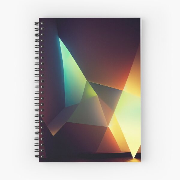 Item preview, Polygonal light bounce design. Geometric and triangular contemporary lights art.  designed and sold by justinasv775.