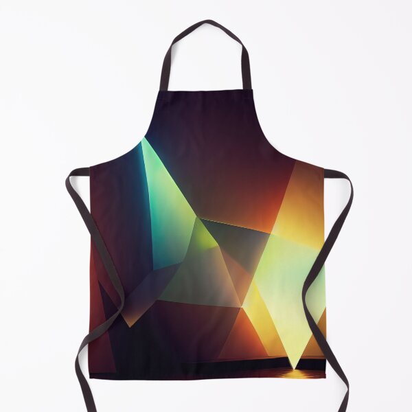 Item preview, Polygonal light bounce design. Geometric and triangular contemporary lights art.  designed and sold by justinasv775.