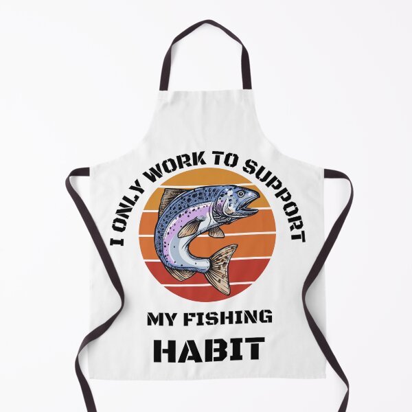 Item preview, Fishing Lover | I only work to support my fishing habit | Funny designed and sold by BlessedConcepts.