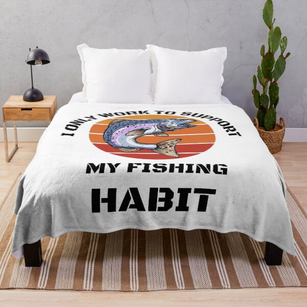 Item preview, Fishing Lover | I only work to support my fishing habit | Funny designed and sold by BlessedConcepts.