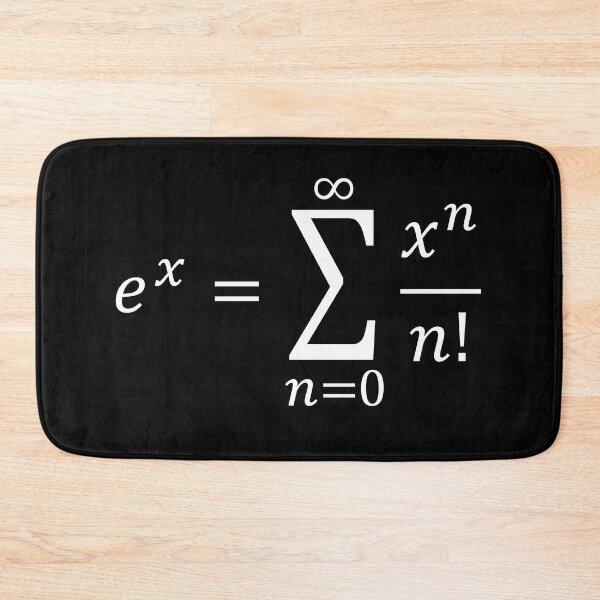 Item preview, Exponential Definition Using Series - Calculus And Math designed and sold by ScienceCorner.
