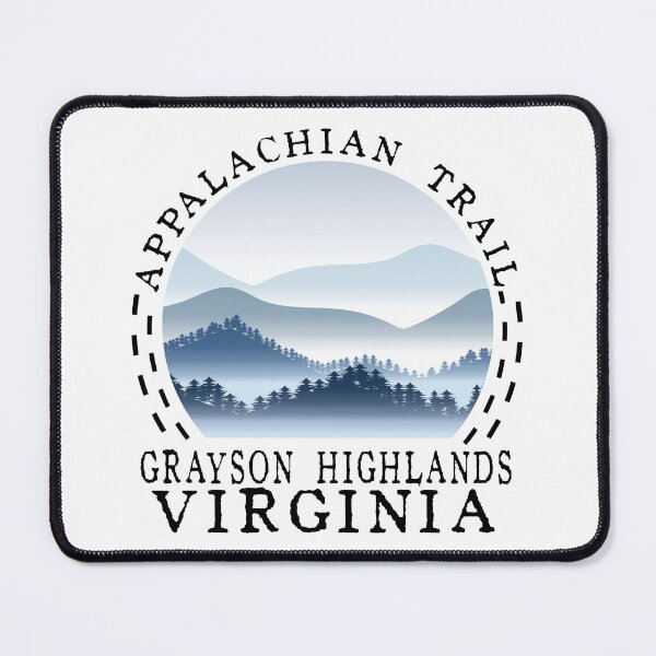 Item preview, Appalachian Trail Hikers Hiking at Grayson Highlands Virginia designed and sold by CharJens.