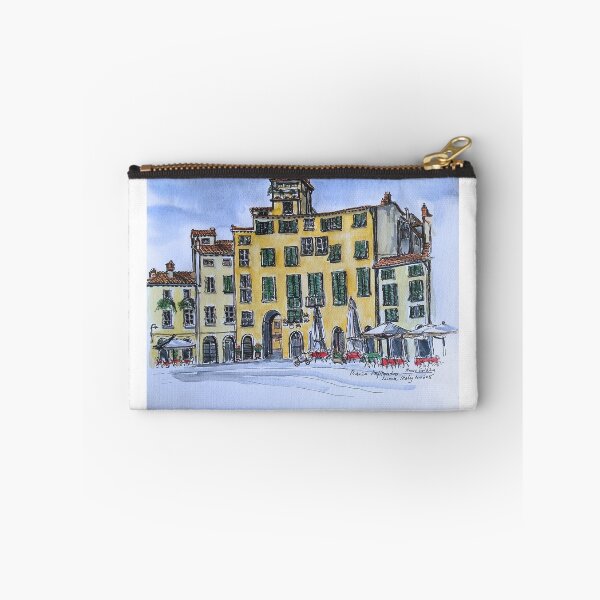 Item preview, Piazza Anfiteatro Lucca 2015 pen and wash designed and sold by Elizabeth Moore Golding.