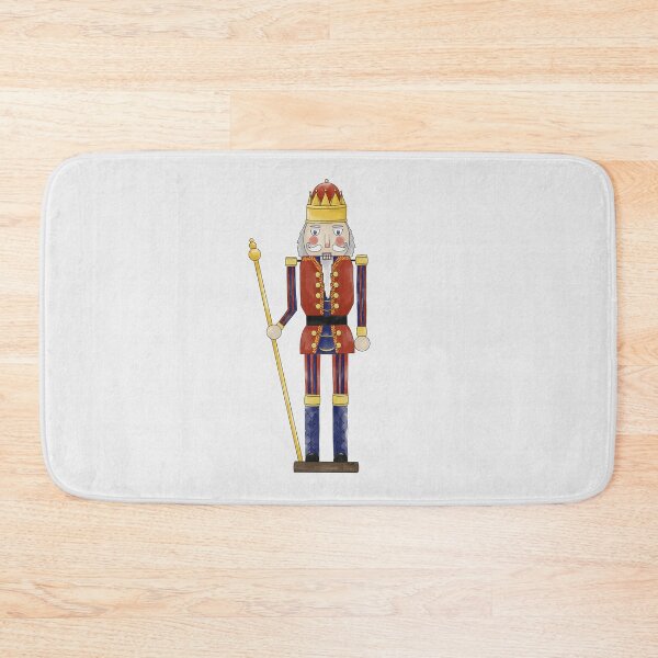 Item preview, Digital, watercolor drawing of vintage, antique nutcracker designed and sold by KataMarekArt.