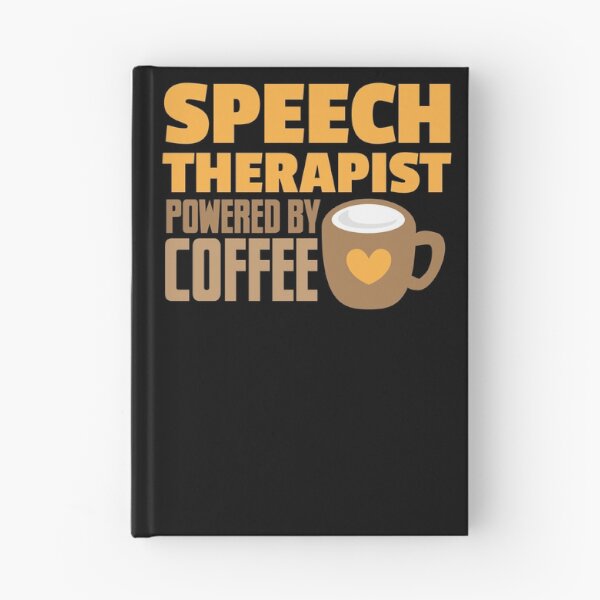 Item preview, Speech therapist powered by coffee designed and sold by jazzydevil.