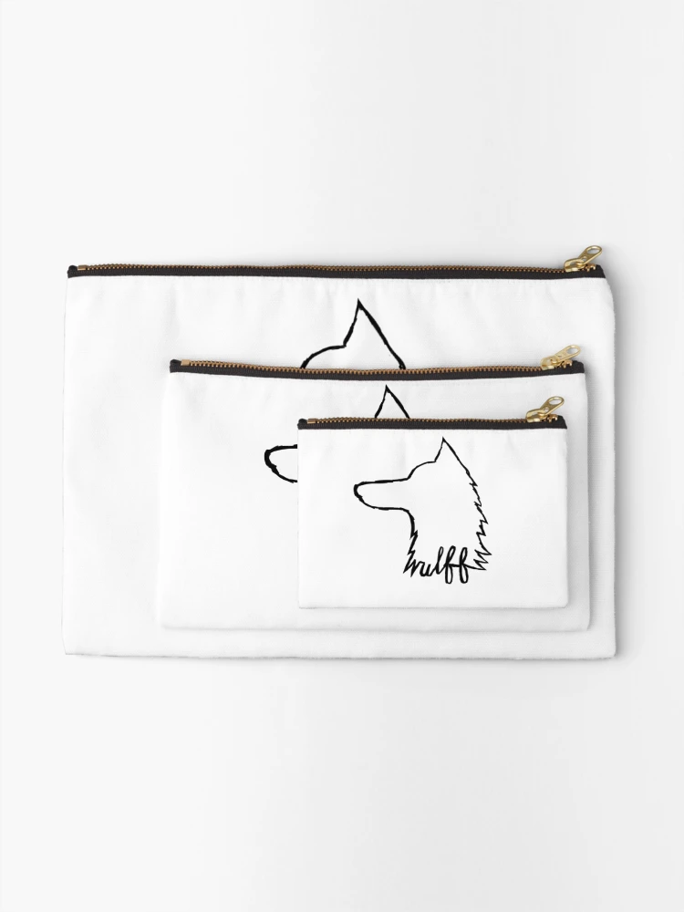 Thumbnail 2 of 4, Zipper Pouch, WULFF. designed and sold by RVVB.