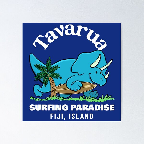 Artikelvorschau, Tavarua-Surfen: Dinosaurier lieben das Surfen entworfen und verkauft von ImaginarStore.