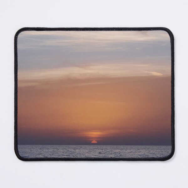 Item preview, Gold & Blue Mediterranean Sunset designed and sold by Marcin W Photography.