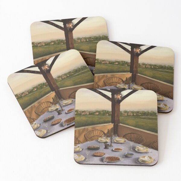 Item preview, dinner at sunset designed and sold by orang3s-n-blu3s.
