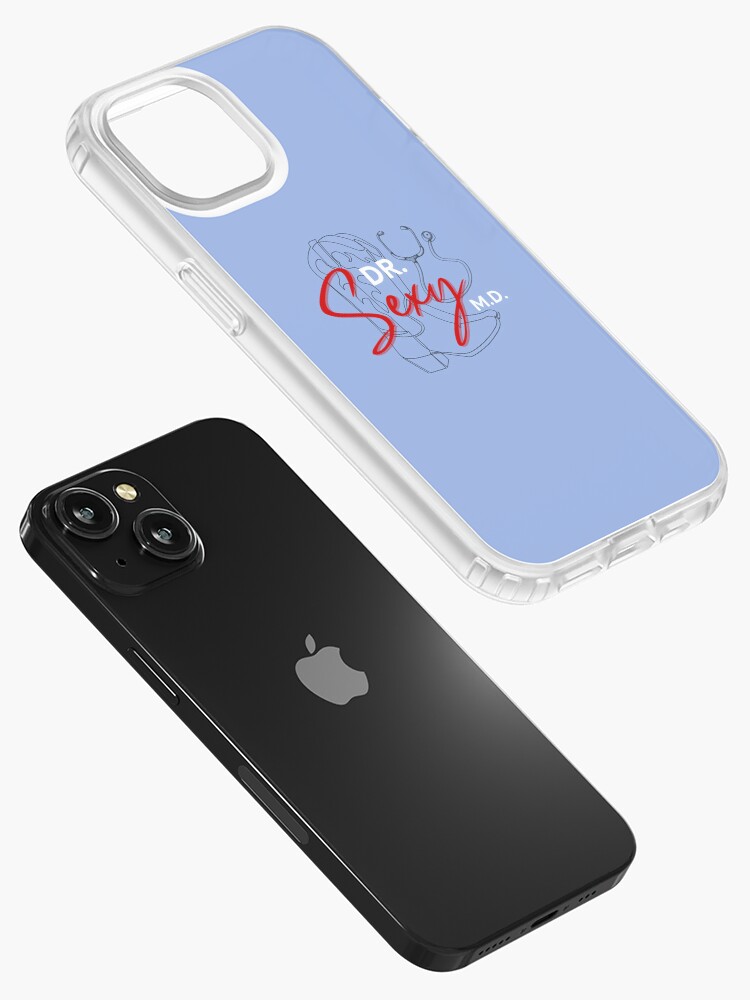 Sexy blue M&M | iPhone Case