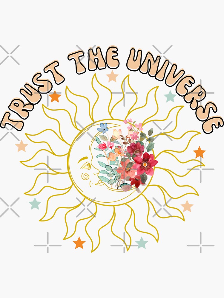 Tarot Sun and Moon Sticker for Sale by natskilou