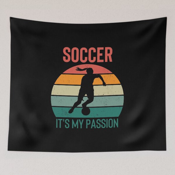 Item preview, soccer it's my passion designed and sold by DONandEK.