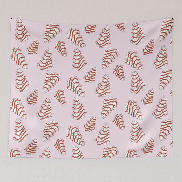 Item preview, Christmas Tree Cakes on Pink designed and sold by robenster.