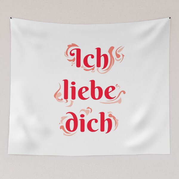 Item preview, Ich liebe dich designed and sold by AboutIm4U.