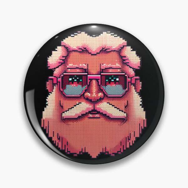 Item preview, Santa with sunglasses. designed and sold by Pixelarium.