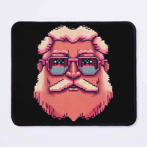 Item preview, Santa with sunglasses. designed and sold by Pixelarium.
