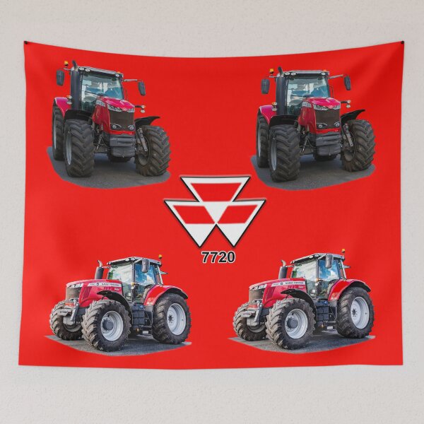 Item preview, red tractor designed and sold by Millysuewood.