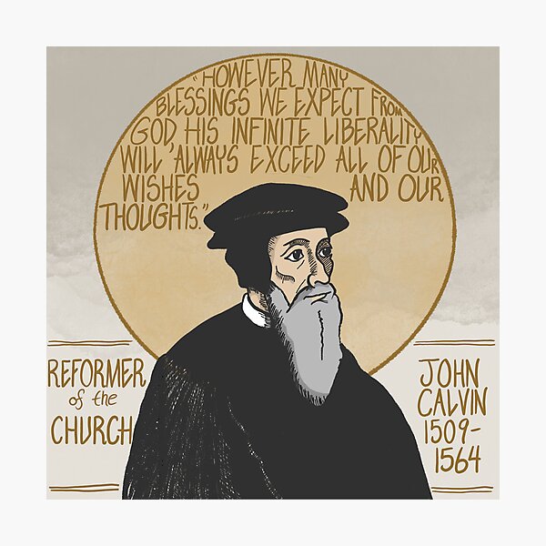 Item preview, John Calvin (1509-1564), Reformer of the Church designed and sold by LansingCreative.
