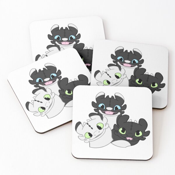 Item preview, HTTYD Nightlights (Dart, Ruffrunner, Pouncer) designed and sold by skylar-oneil.