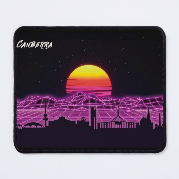 Item preview, Canberra Skyline Neon Nights designed and sold by DFerraz.