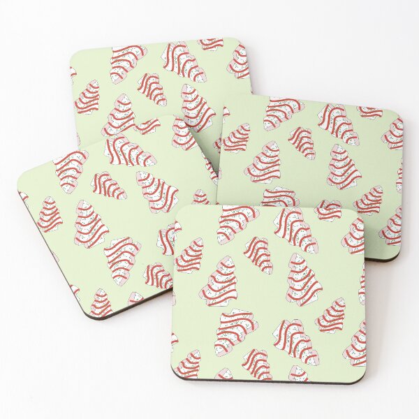 Item preview, Christmas Tree Cakes on Green designed and sold by robenster.