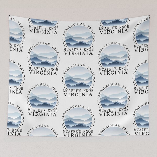 Item preview, Appalachian Trail Hikers Hiking at Mcafee's Knob Virginia designed and sold by CharJens.