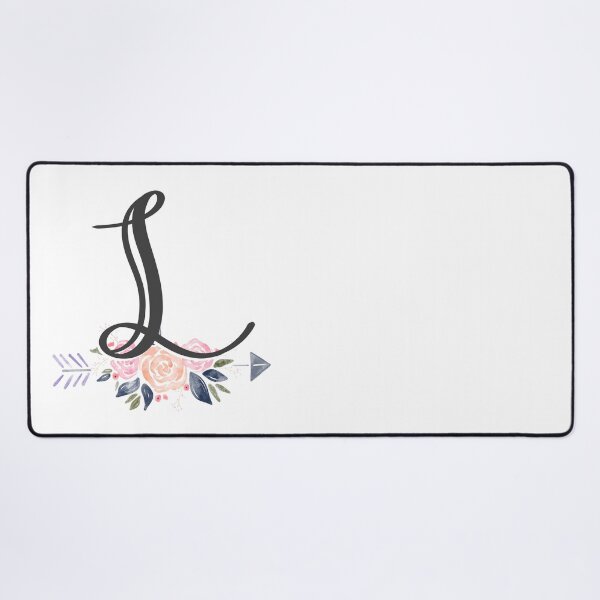 Item preview, Letter L Monogram Watercolor Roses designed and sold by MandyRosko.