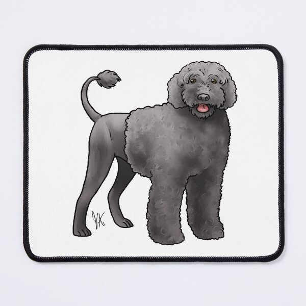 Item preview, Portuguese Water Dog Lion Cut Black designed and sold by Jennifer Stolzer.