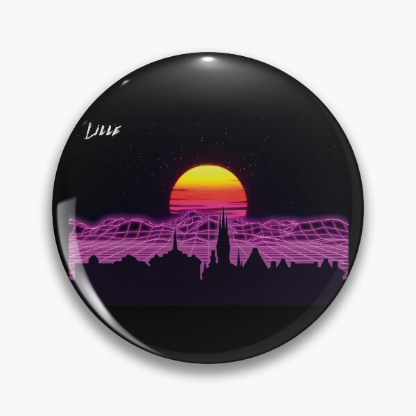 Item preview, Lille Skyline Neon Nights designed and sold by DFerraz.