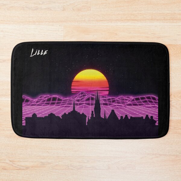 Item preview, Lille Skyline Neon Nights designed and sold by DFerraz.