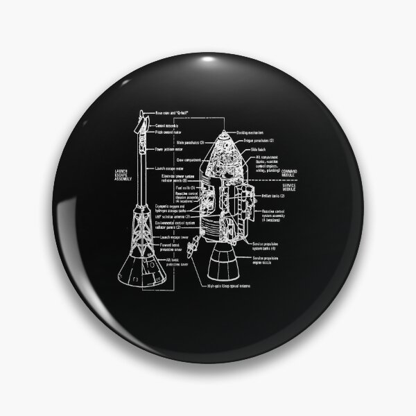 Item preview, Apollo command and service modules Lunar Moon Landing Vehicle Lunar Expedition NASA  designed and sold by ARTZ84.