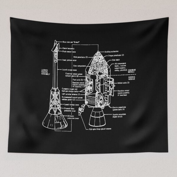 Item preview, Apollo command and service modules Lunar Moon Landing Vehicle Lunar Expedition NASA  designed and sold by ARTZ84.