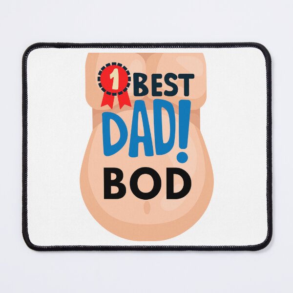 Item preview, #1 Best Dad Bod designed and sold by Avancal-Indy.