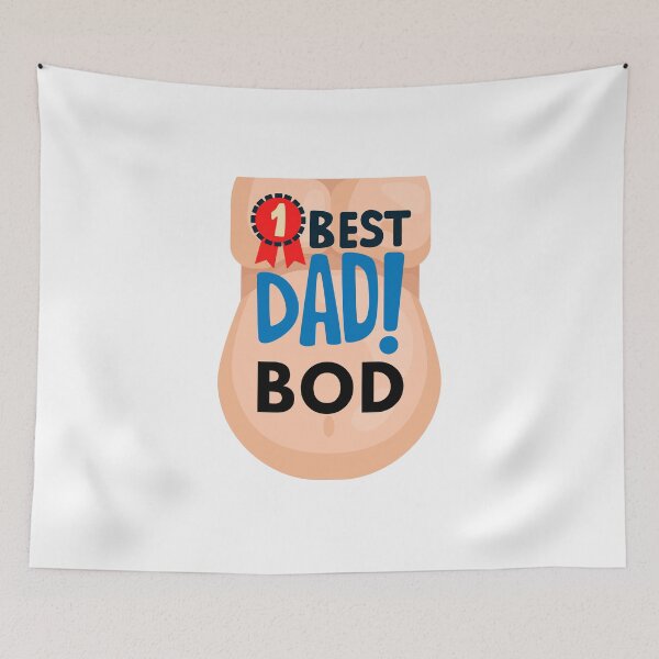 Item preview, #1 Best Dad Bod designed and sold by Avancal-Indy.