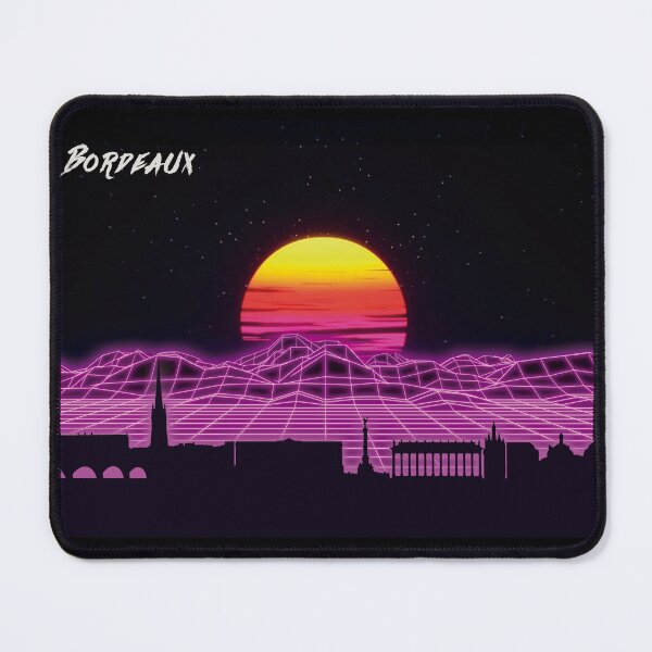 Item preview, Bordeaux Skyline Neon Nights designed and sold by DFerraz.