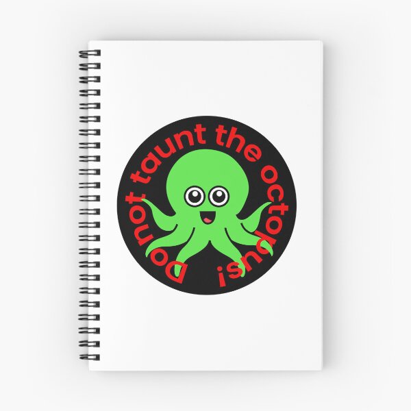 Item preview, Octopia-art Do not taunt the octopus drawing designed and sold by Blondiabshop.