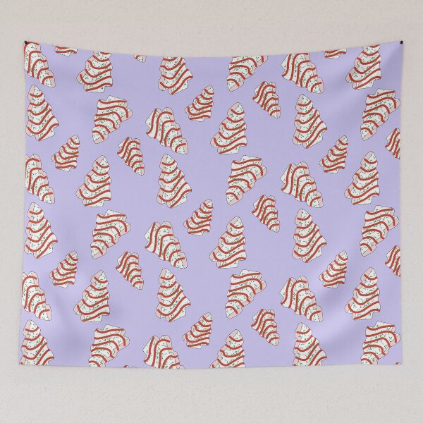 Item preview, Christmas Tree Cakes on Purple designed and sold by robenster.