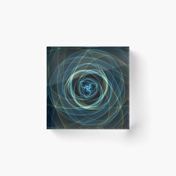 Item preview, Silk Sketch Yellow & Blue designed and sold by Martha Medford.