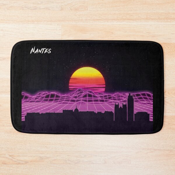 Item preview, Nantes Skyline Neon Nights designed and sold by DFerraz.