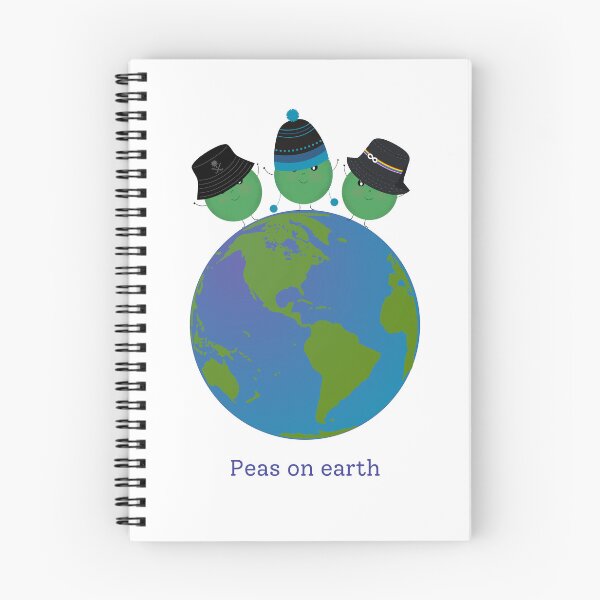 Item preview, Peas on Earth - Peace on Earth Peas with Beanies and Bucket Hat designed and sold by Orchyd.