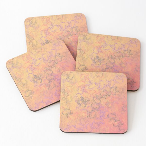 Item preview, Abstract Pattern Sunset Storm Lookalike - yellows and oranges  designed and sold by AlinaSCorner.