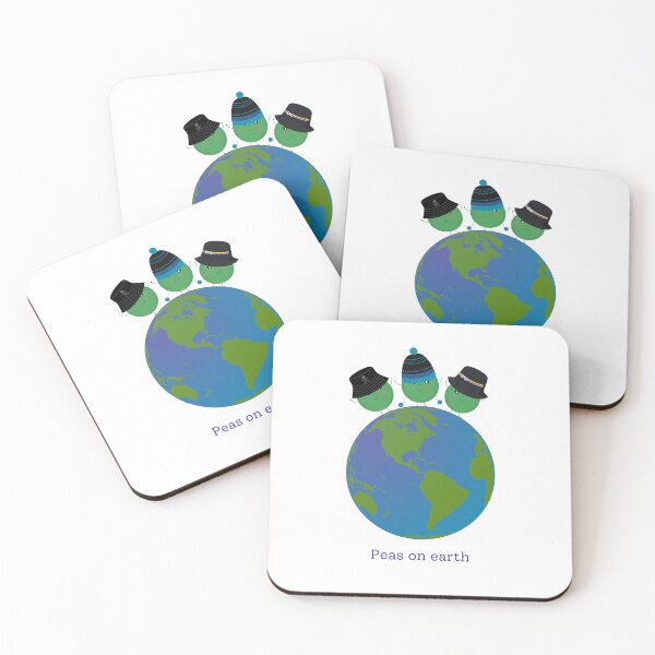 Item preview, Peas on Earth - Peace on Earth Peas with Beanies and Bucket Hat designed and sold by Orchyd.