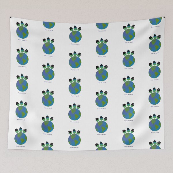Item preview, Peas on Earth - Peace on Earth Peas with Beanies and Bucket Hat designed and sold by Orchyd.