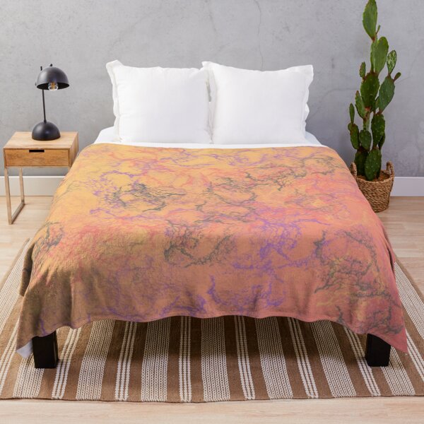 Item preview, Abstract Pattern Sunset Storm Lookalike - yellows and oranges  designed and sold by AlinaSCorner.