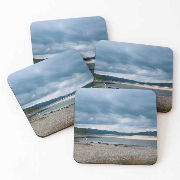 Item preview, Barmouth Viaduct and River Mawddach North Wales designed and sold by LindaCooke.